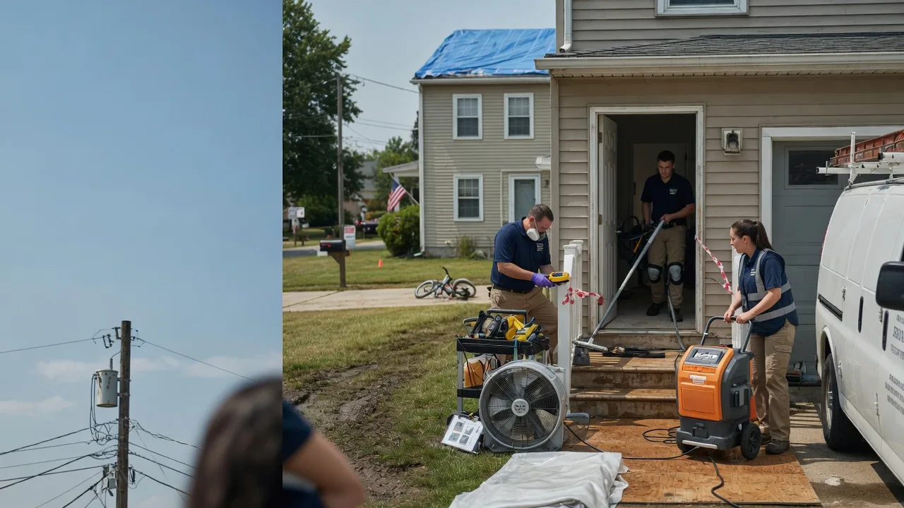 Water Damage Repair in Weeksbury, KY near me